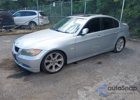 2006 BMW 330I z USA, uszkodzony, nr VIN WBAVB33586KR79558
